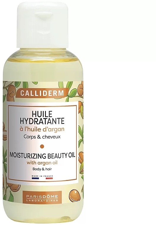 Олія для тіла та волосся - Calliderm Huile Hydratante Argan — фото N1