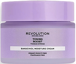 Парфумерія, косметика Крем з бакухіолом для обличчя - Revolution Skincare Toning Boost Bakuchiol Moisture Cream