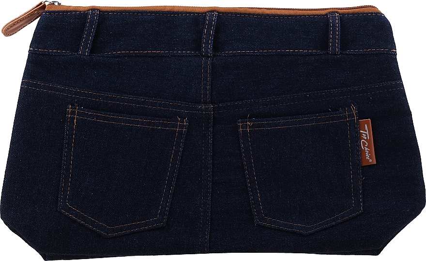 Косметичка "Real Jeans. Denim", 94583, блакитна - Top Choice — фото N1