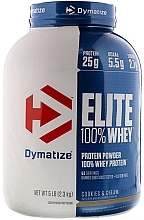 Парфумерія, косметика Протеїн - Dymatize Elite 100% Whey Protein Cookies Cream