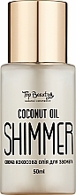 Парфумерія, косметика Масло кокосове для засмаги із шимером - Top Beauty Coconut Oil Shimmer