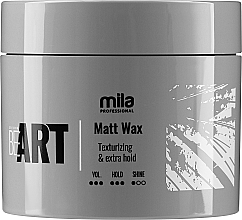 Парфумерія, косметика Матовий віск для волосся - Mila Professional BeART Matt Wax