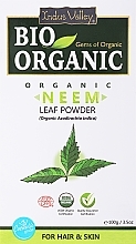 Пудра для волосся "Листя німу" - Indus Valley Bio Organic Neem Leaf Powder — фото N1