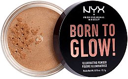 Пудра для обличчя - NYX Professional Makeup Born To Glow Illuminating Powder — фото N1