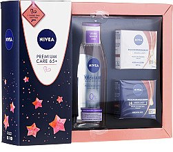 Парфумерія, косметика Набір - NIVEA Premium Care 65+ (mic/water/200ml + f/cr/50ml + f/cr/50ml)