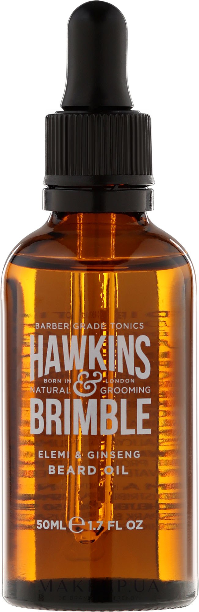 Масло для бороды - Hawkins & Brimble Elemi & Ginseng Beard Oil — фото 50ml