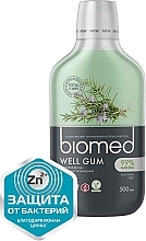 Антибактериальный ополаскиватель для полости рта здоровье десен "Мята" - Biomed Well Gum — фото N5