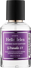 Парфумерія, косметика Антисептик для рук "Formula 01" - HelloHelen Antiseptic