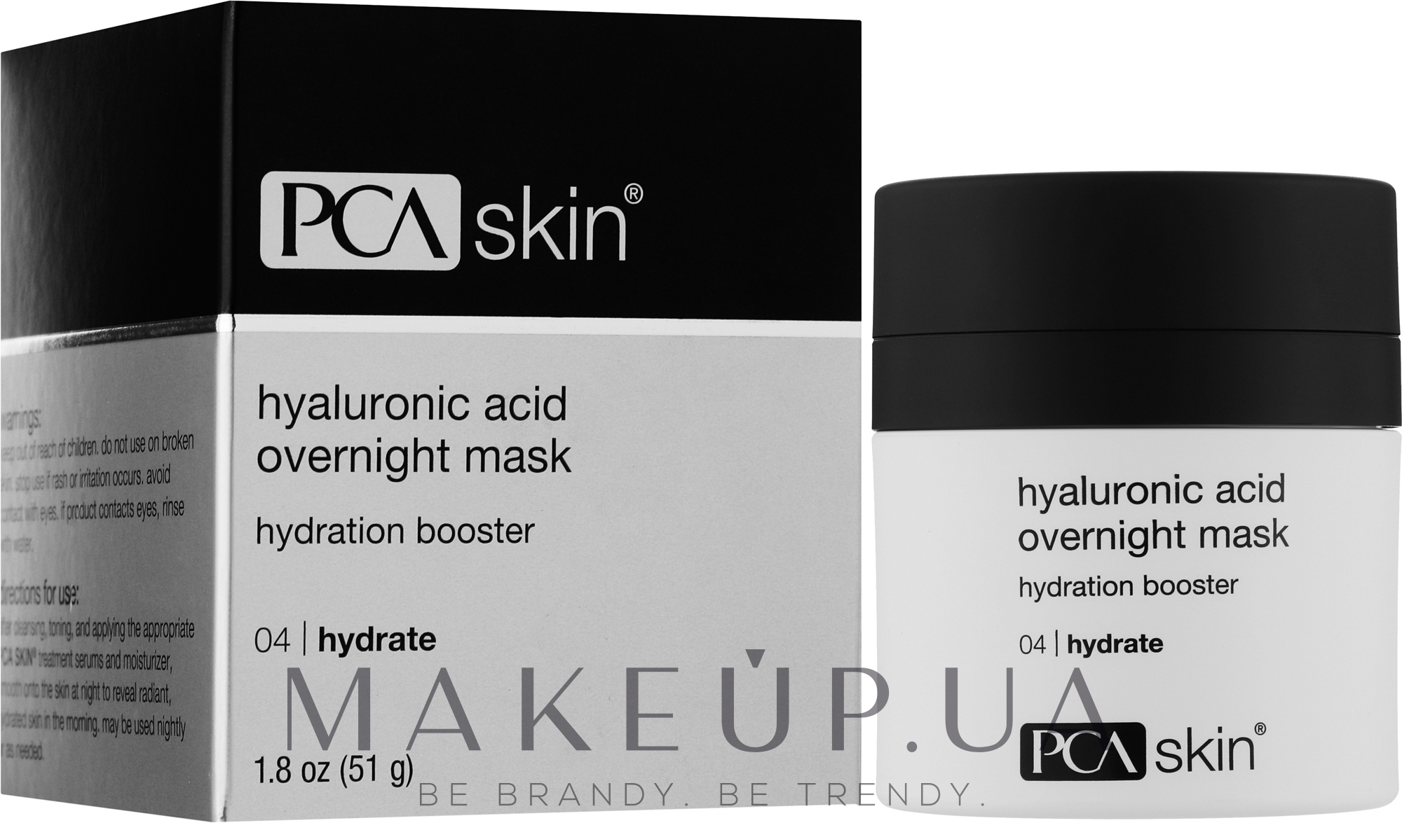 Ночная маска для лица - PCA Hyaluronic Acid Overnight Skin Care Face Mask — фото 51g