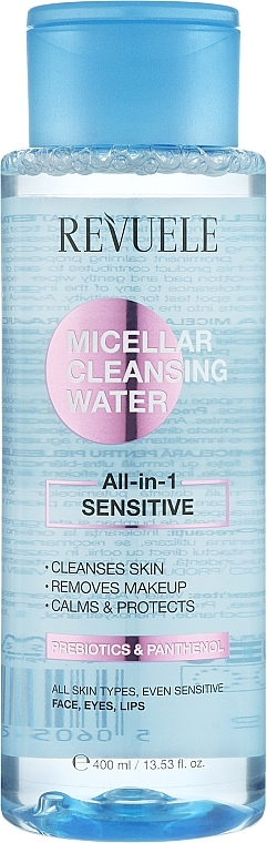 Міцелярна вода для чутливої шкіри - Revuele Micellar Cleansing Water All-In-1 — фото N1