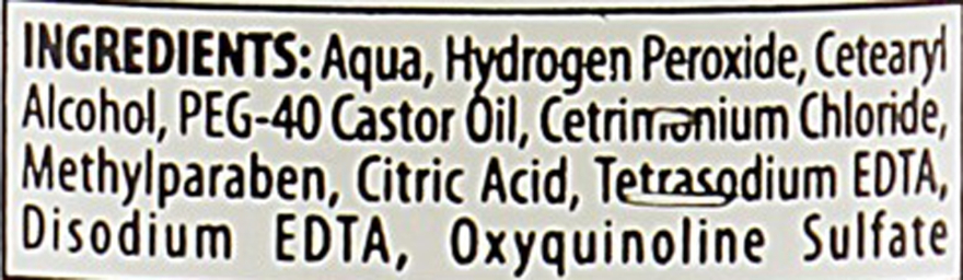 Емульсійний окислювач 40 Vol. 12 % - Black Professional Line Cream Hydrogen Peroxide — фото N5