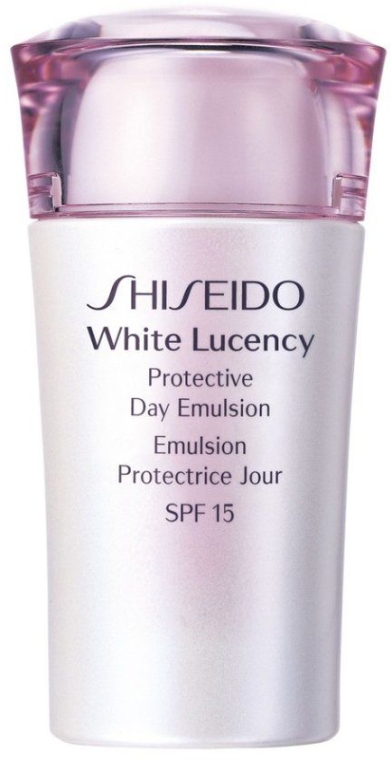 Дневная защитная эмульсия для лица - Shiseido White Lucency Protective Day Emulsion SPF15