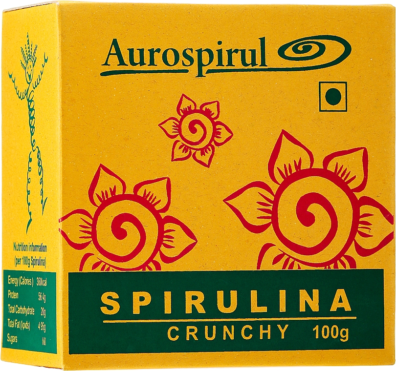 Пищевая добавка, хлопья "Спирулина" - Moma Aurospirul Spirulina Crunchy — фото N1