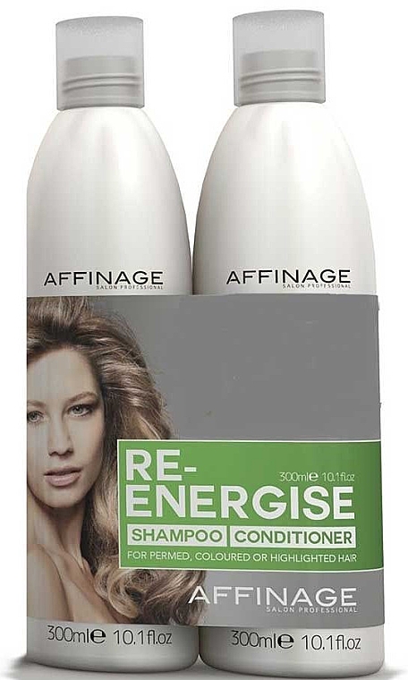 Набор - ASP Mode Re-Energise Shampoo & Conditioner Duo (shampoo/300ml + h/cond/300ml) — фото N1