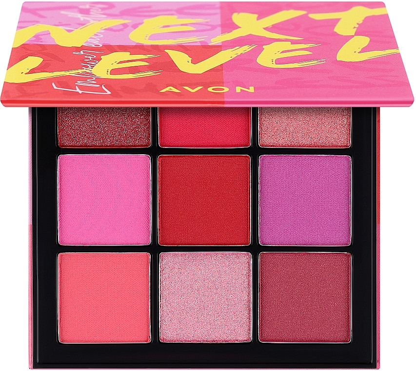 Палетка тіней для повік - Avon Viva La Pink Eyeshadow Palette — фото N1