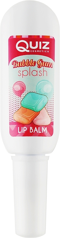 Бальзам для губ "Bubble Gum Splash" - Quiz Cosmetics Lip Balm Tube — фото N1