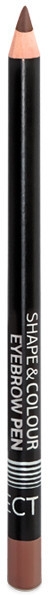 Олівець зі щіточкою для брів - Affect Cosmetics Shape & Colour Eyebrow Pen — фото N2
