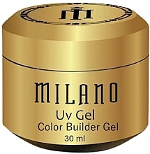 Духи, Парфюмерия, косметика Цветной гель для наращивания ногтей - Milano Color Builder Gel