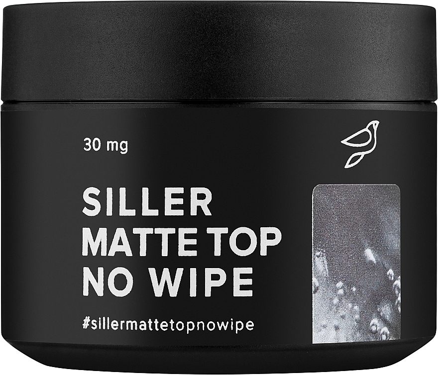 Топ для гель-лаку без липкого шару - Siller Professional Top Matte No Wipe — фото N1