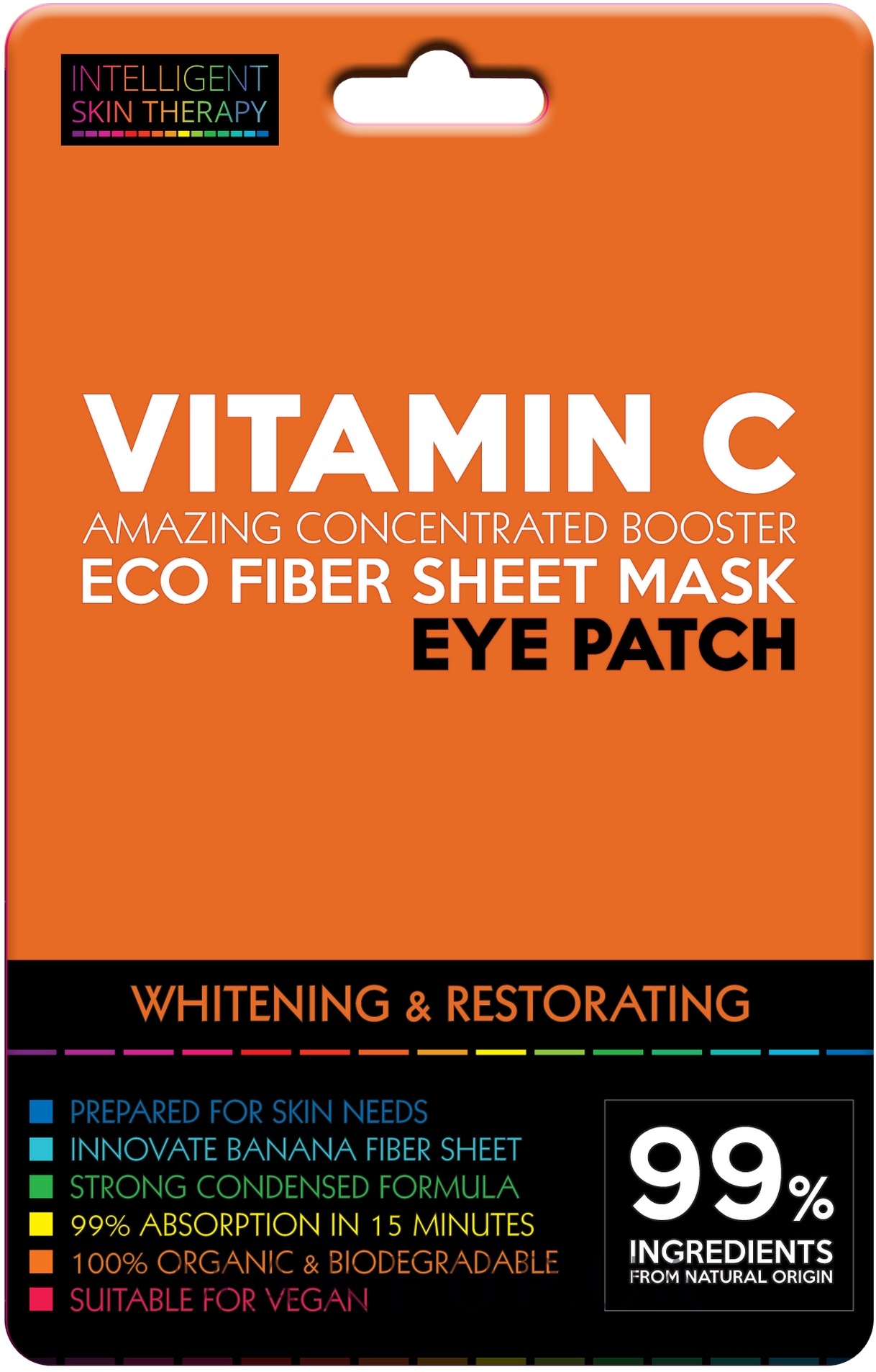 Патчи для глаз - Beauty Face IST Whitening & Restorating Eye Patch Active Vitamin C — фото 2шт
