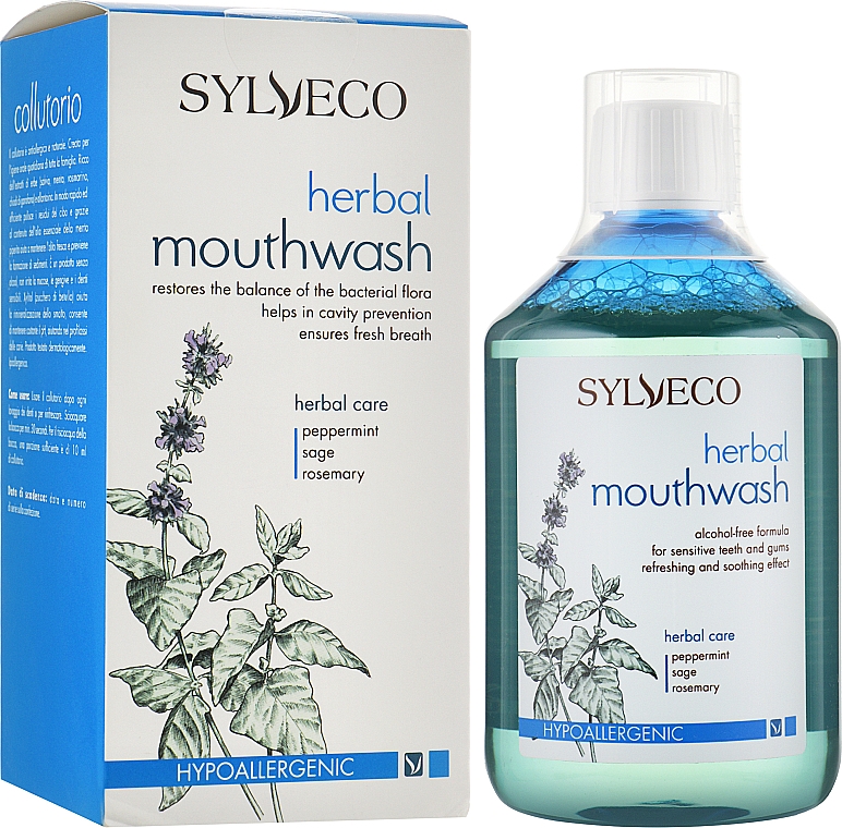 Ополаскиватель для полости рта - Sylveco Herbal Mouthwash — фото N2