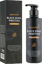 Духи, Парфюмерия, косметика Шампунь для волос с муцином улитки - Ayoume Black Snail Prestige Shampoo