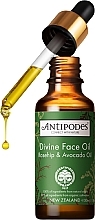 Масло для лица с шиповником и авокадо - Antipodes Divine Avocado & Rosehip Face Oil — фото N2
