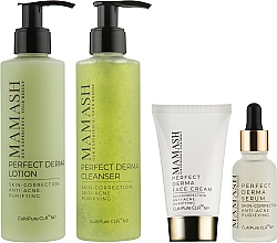 Духи, Парфюмерия, косметика Набор - Mamash Perfect Derma Prestige (cr/50ml + ser/30ml + gel/200ml + lot/200ml)