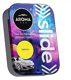 Автомобільний ароматизатор "Vanilla" - Aroma Car Organic Slide — фото N1