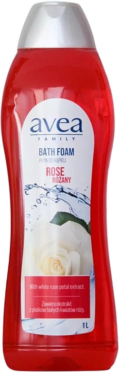 Піна для ванни "Троянда" - Avea Bath Foam Rose — фото N1