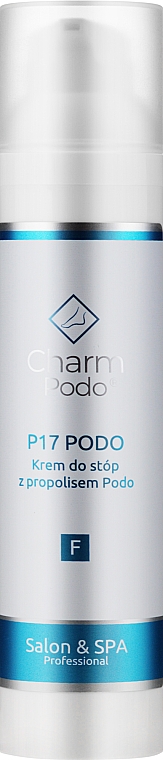 Крем для ног с прополисом - Charmine Rose Charm Podo P17 — фото N1