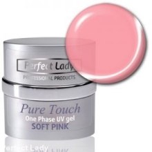 Духи, Парфюмерия, косметика УФ-гель прозрачно розовый - Perfect Lady Pure Touch Soft Pink