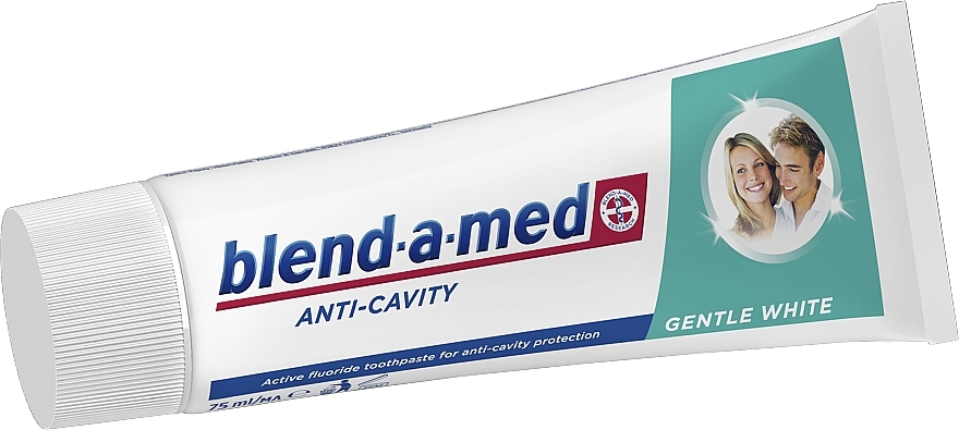 Зубная паста "Деликатное отбеливание" - Blend-a-med Anti-Cavity Delicate White — фото N4