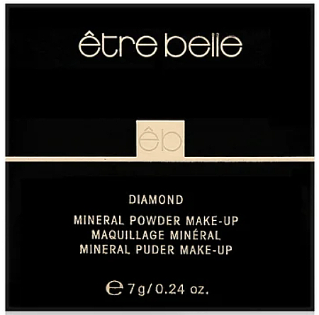 Алмазна мінеральна пудра для обличчя - Etre Belle Diamond Mineral Powder — фото N1