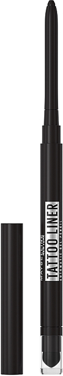 Автоматичний стійкий гелевий олівець для повік - Maybelline New York Tattoo Liner Automatic — фото N1