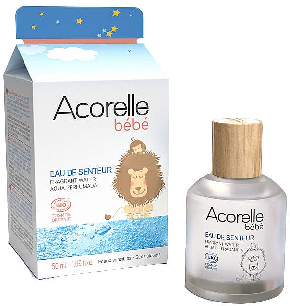 Органическая детская ароматизированная вода без спирта - Acorelle — фото N1