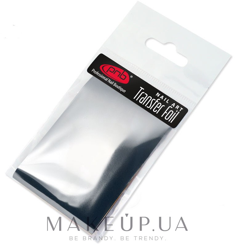 Фольга для литья - PNB Nail Art Transfer Foil — фото 02 - Silver