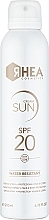 Кремовий спрей для обличчя й тіла SPF20 - Rhea Cosmetics Cream Sun SPF20 — фото N1