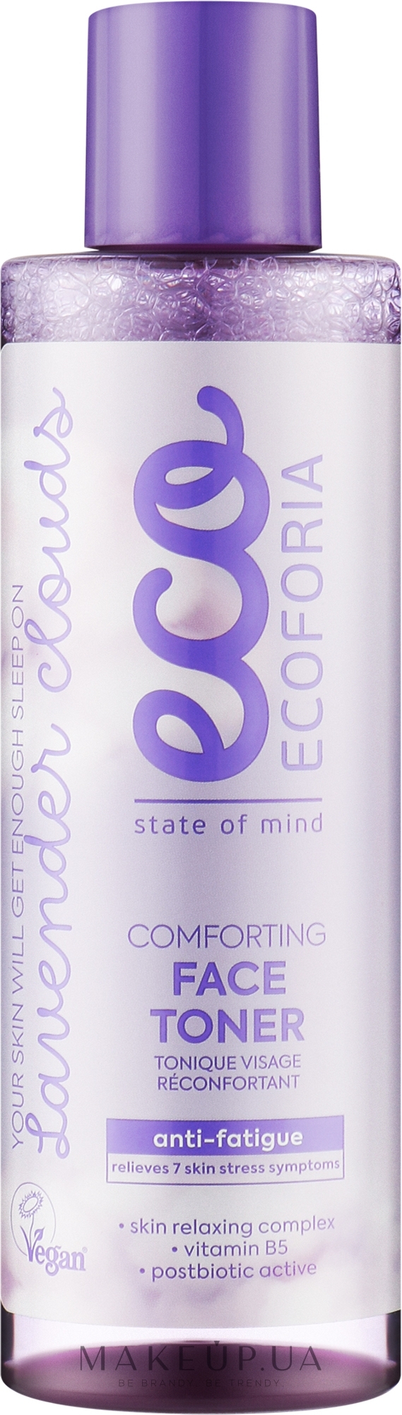 Тонік для обличчя - Ecoforia Lavender Clouds Comforting Face Toner — фото 200ml