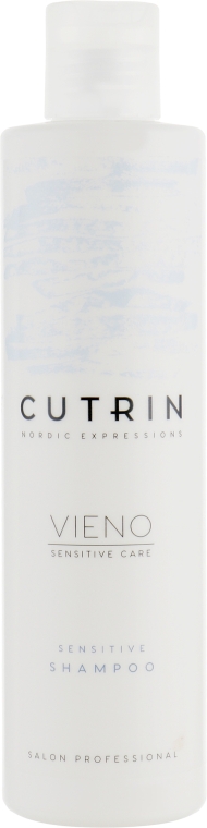 Деликатный шампунь для чувствительной кожи головы без отдушки - Cutrin Vieno Sensitive Shampoo — фото N1