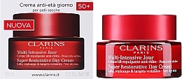 Крем для сухої шкіри обличчя, 50+ - Clarins Multi-Intensive Jour Super Restorative Day Cream — фото N4