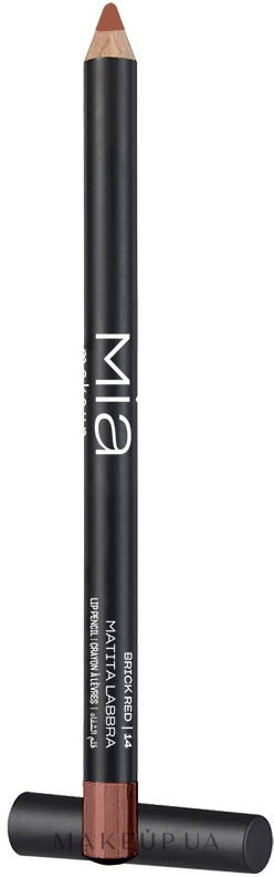 Олівець для губ - Mia Makeup Matita Labbra Lip Pencil — фото 14 - Brick Red