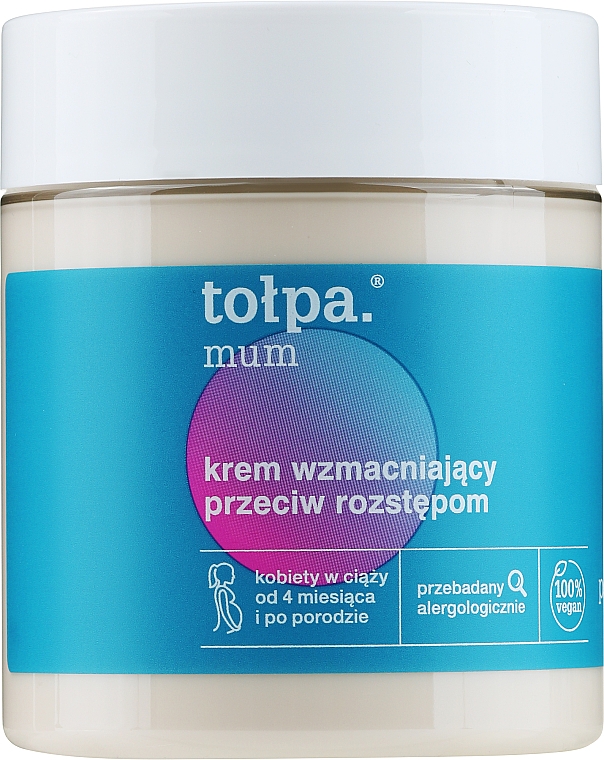 Крем від розтяжок - Tolpa Mum Cream Strengthening Of Stretching — фото N1