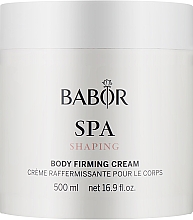 Парфумерія, косметика Зміцнювальний крем для тіла - Babor SPA Shaping Body Firming Cream (тестер)