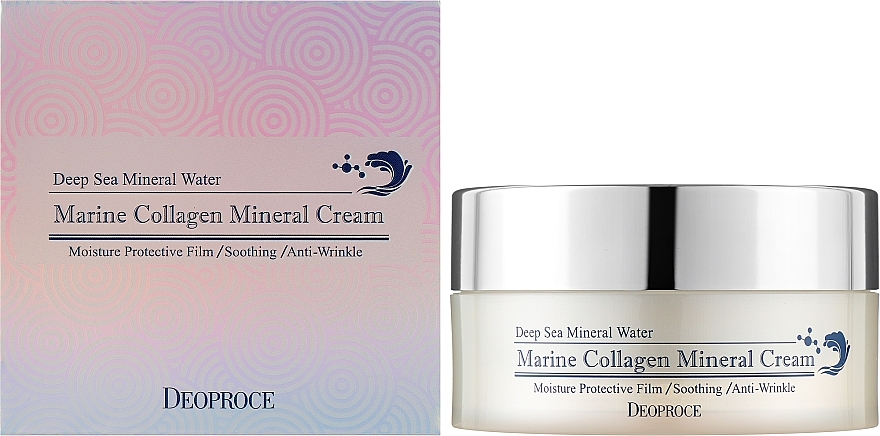 Крем для обличчя з морським колагеном - Deoproce Marine Collagen Mineral Cream — фото N2