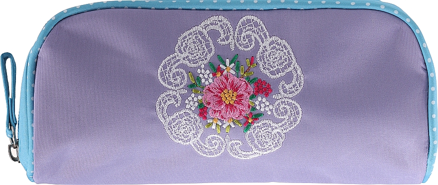 Косметичка "Mandala", 98123, фіолетова - Top Choice — фото N1