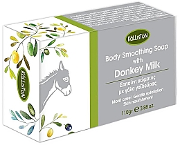 Парфумерія, косметика Мило для тіла з ослиним молоком - Kalliston Donkey Milk Body Smoothing Soap