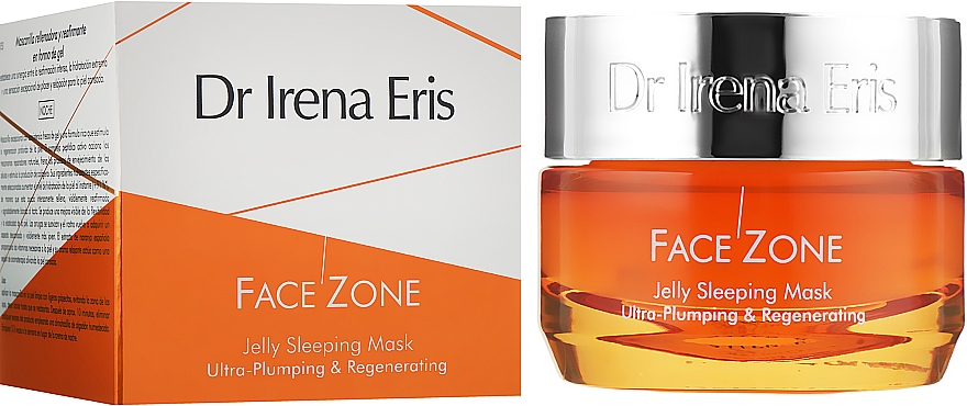 Укрепляющая гелевая маска для лица - Dr Irena Eris Face Zone Jelly Sleeping Mask Ultra-Plumping & Regenerating — фото N2