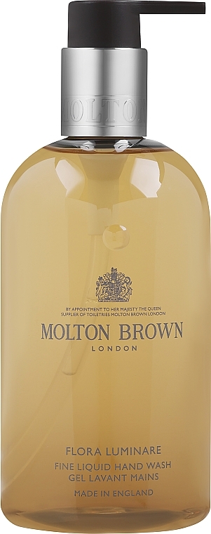 Рідке мило для рук - Molton Brown Flora Luminare Fine Liquid Hand Wash Gel — фото N1