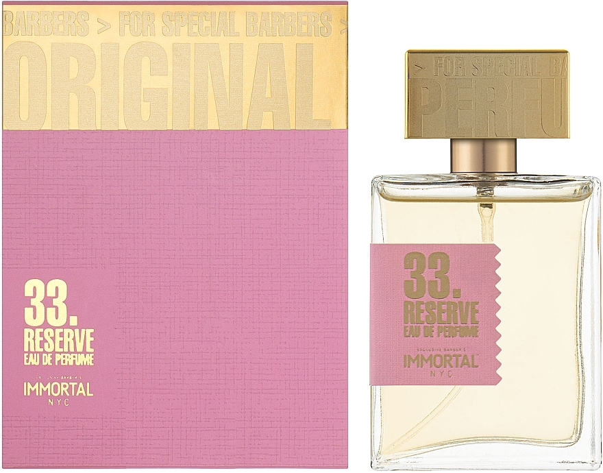 Immortal Nyc Original 33. Reserve Eau De Perfume - Парфюмированная вода — фото N2